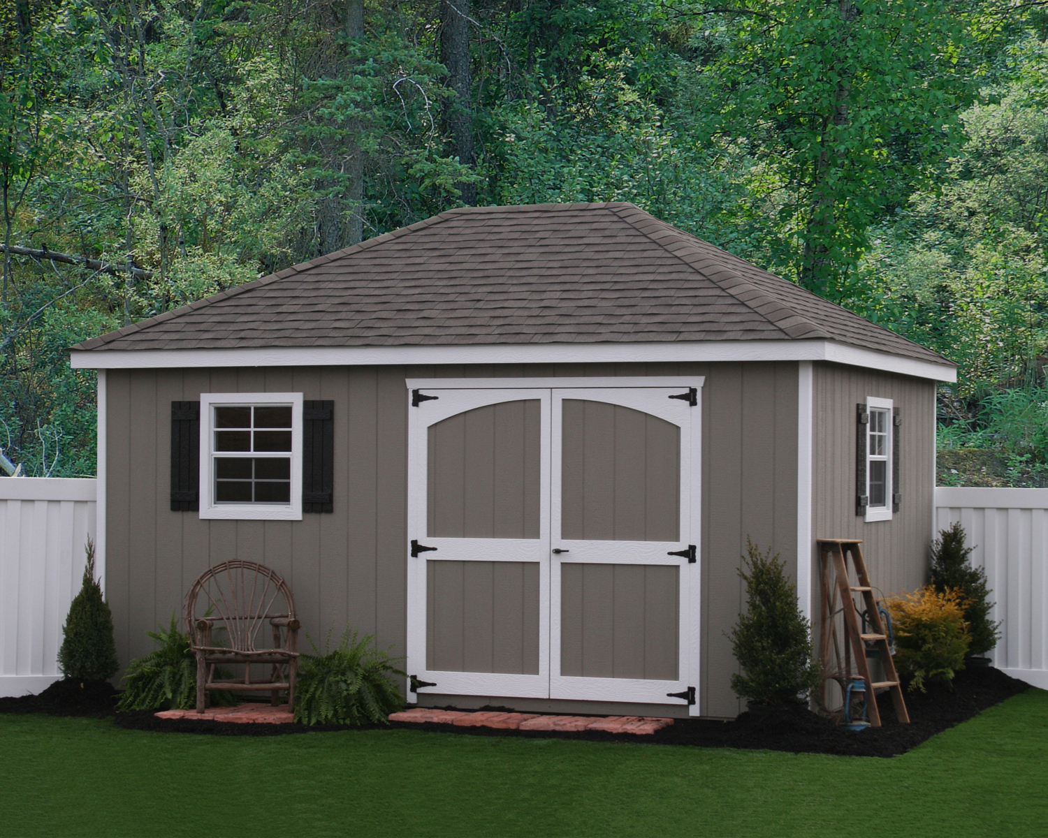 Cabana Style Shed by Carvells Woodworks